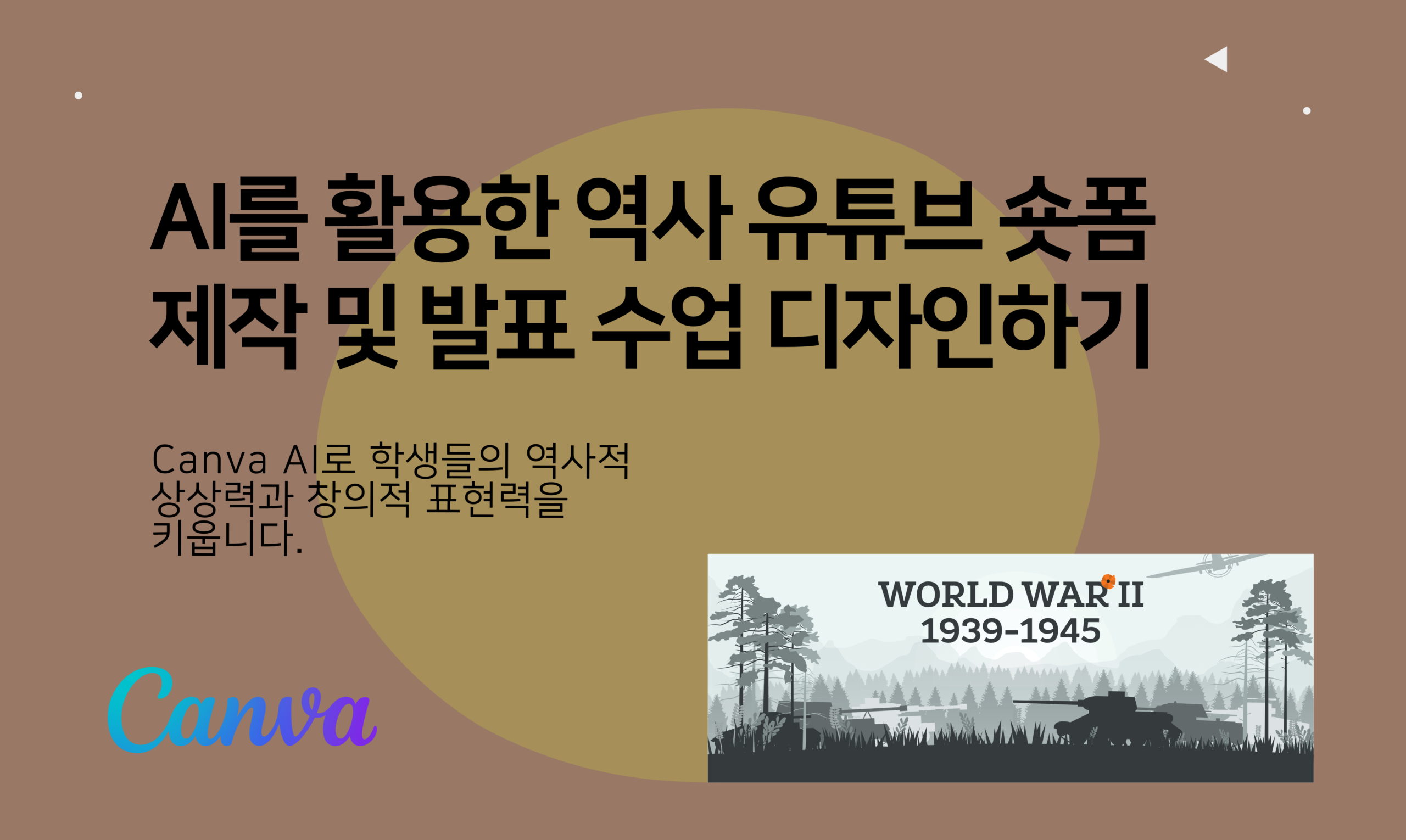 AI를 활용한 역사 유튜브 숏폼 제작 및 발표 수업 디자인하기